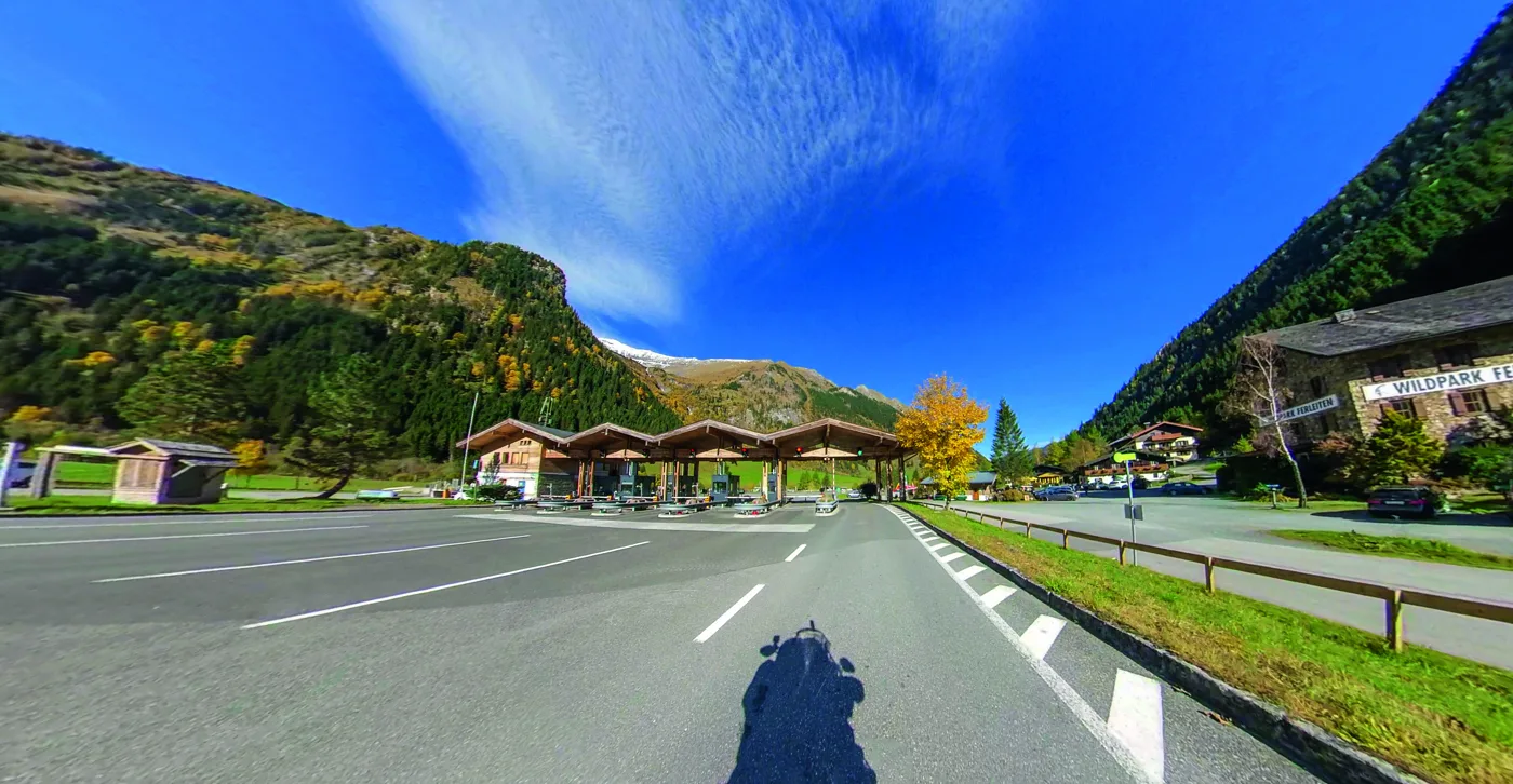 Mautstelle an der Nordauffahrt zur Glocknerstraße