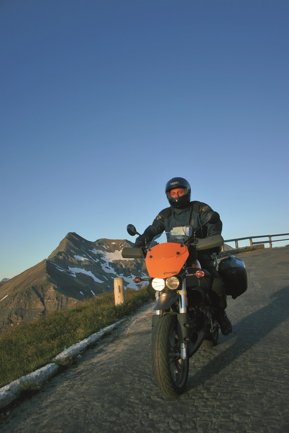 Motorradfahren am Großglockner